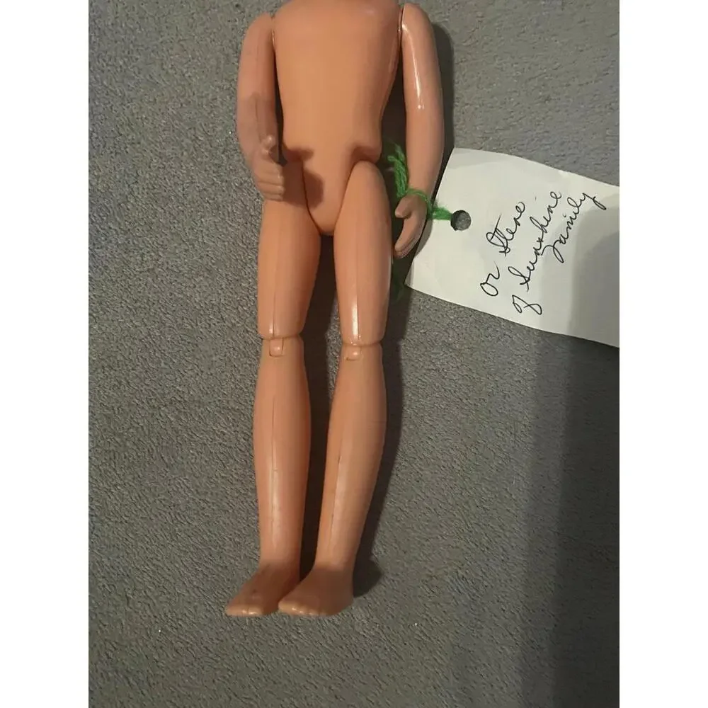 Vtg Mattel The Sunshine Fun Family 1973 Dad Steve Doll w/ Curly‎ Hair, No. 2321